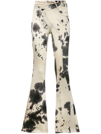 Ottolinger tie-dye satin trousers $408 - Buy SS19 Online - Fast Global Delivery, Price