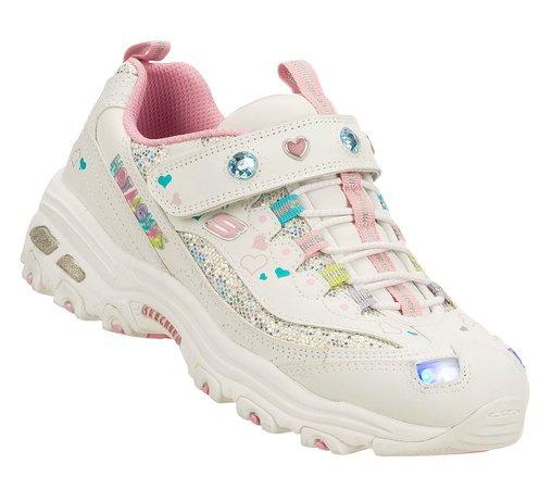 Buy SKECHERS Hot Lights: Angelics - Enchanted Hook and Loop Shoes Shoes only $37.00