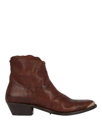 Golden Goose | Young Leather Western Booties | INTERMIX®