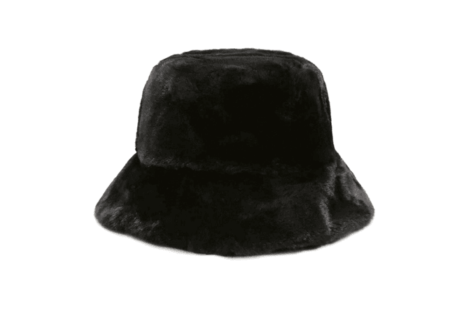 fur bucket hat