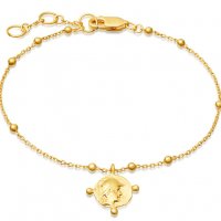 Lucy Williams Beaded Coin Bracelet | 18ct Gold Vermeil | Missoma