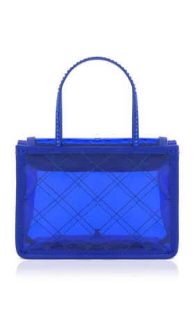 Betty Pvc Top Handle Bag By Amina Muaddi | Moda Operandi
