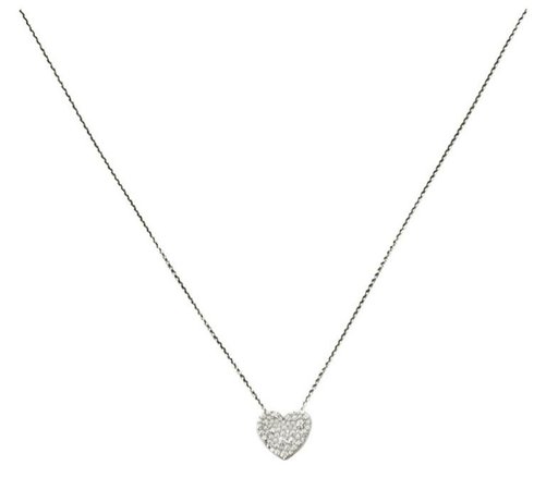 Tiffany’s & co necklace heart diamond