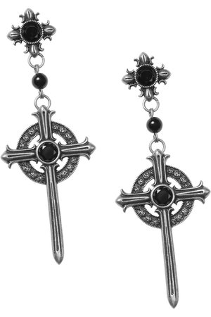 Rosary Earrings | KILLSTAR - UK Store