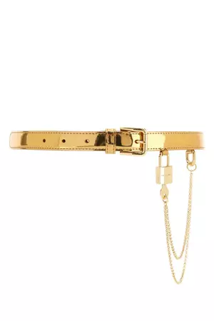 Dolce & Gabbana Logo-Engraved Chain-Linked Belt – Cettire