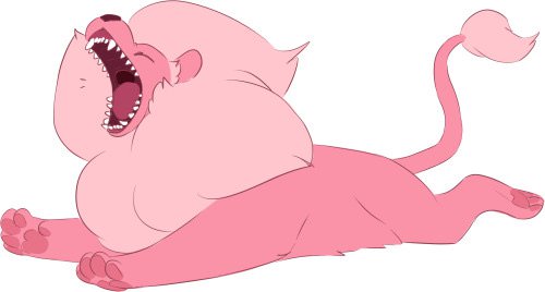 Steven universe pink lion