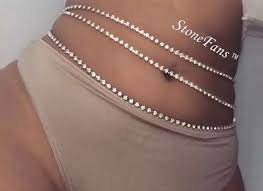 diamond waist beads - Google Search