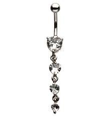 belly button ring dangle - Google Search