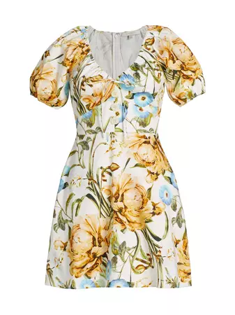 Shop Favorite Daughter The Beloved Floral Minidress | Saks Fifth Avenue