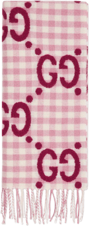 Gucci pink scarf