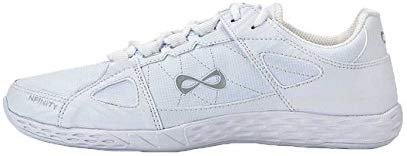 Amazon.com : Nfinity Rival Cheer Shoe, White, Size Y2 : Sports & Outdoors