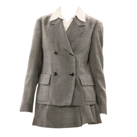 blazer and skirt suit set