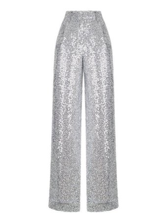 Silver Sparkly Trousers
