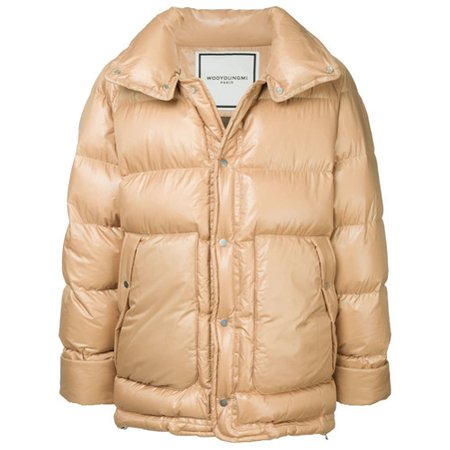 light brown puffer jacket - Google Search