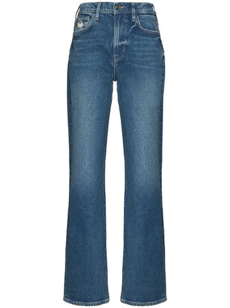 FRAME Le Jane straight-leg Jeans - Farfetch