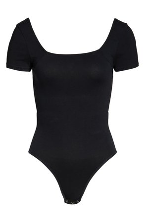 Yummie Square Neck Thong Bodysuit | Nordstrom