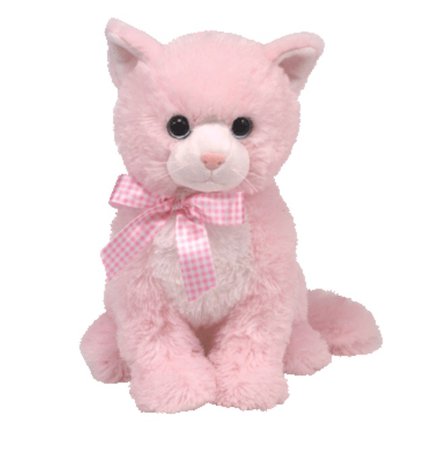 pink cat plush