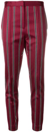 Rokh striped skinny trousers