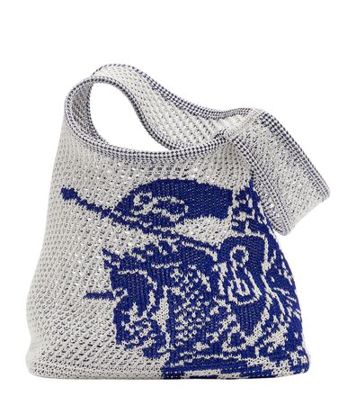 Burberry Crochet EKD Tote Bag | Harrods AU