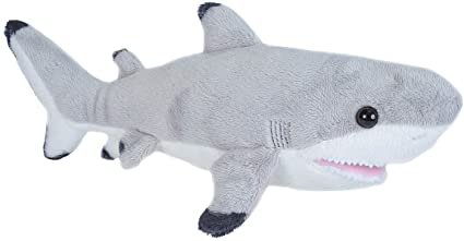 Amazon.com: Wild Republic Black Tipped Shark, Plush Stuffed Animal, Plush Toy, Gifts for Kids, 11 Inches: Toys & Games