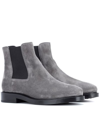 Suede Ankle Boots - Tod's | mytheresa.com