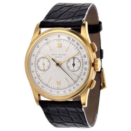 Patek Philippe 530J Jumbo Chronograph Watch For Sale at 1stDibs