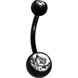 black belly ring - Google Search