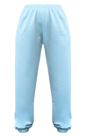 Bright Aqua Casual Jogger | Trousers | PrettyLittleThing CA
