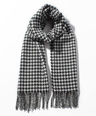 houndstooth scarf