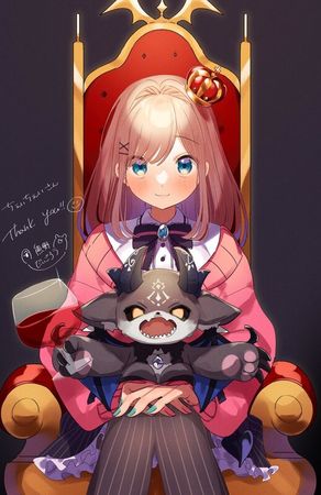 anime cute royal vtuber