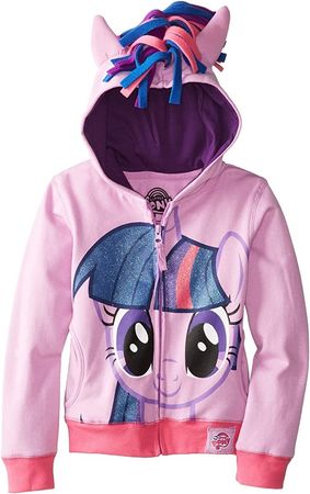 Amazon.com: My Little Pony Girls' Twilight Sparkle Cosplay Hoodie, Twilight Sparkle, 12-14 : Clothing, Shoes & Jewelry