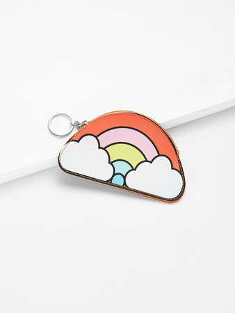 Cartoon Rainbow Coin Pouch