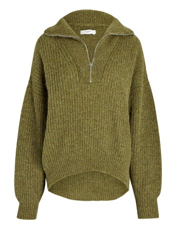 Isabel Marant Étoile Myclan Half-Zip Sweater | INTERMIX®