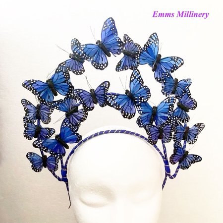 Butterfly Ha,o by Emms Millinery