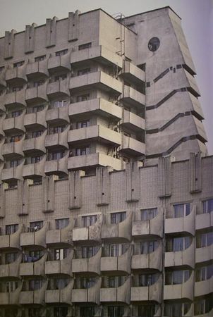 brutalist building
