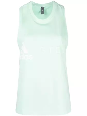 Adidas By Stella McCartney logo-print Tank Top - Farfetch