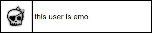this user is emo || sweetpeauserboxes.tumblr.com