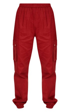Khaki Pocket Detail Cargo Trousers | Trousers | PrettyLittleThing