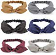 Amazon.com : Carede 6 Pack Elastic Paisley Bandana Knot Headbands Rabbit Ear Bow Headband Turban Headwraps Hair Band for Women Girls : Beauty
