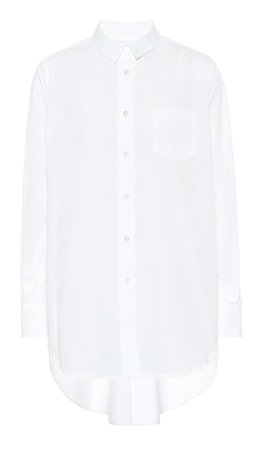 long white shirt