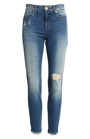 STS Blue Ellie Ripped High Waist Skinny Jeans (Brotherwood) | Nordstrom