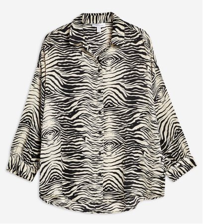 zebra print shirt