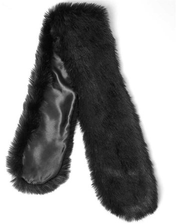 fur shawl
