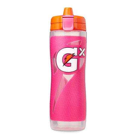 Pink gatorade bottle