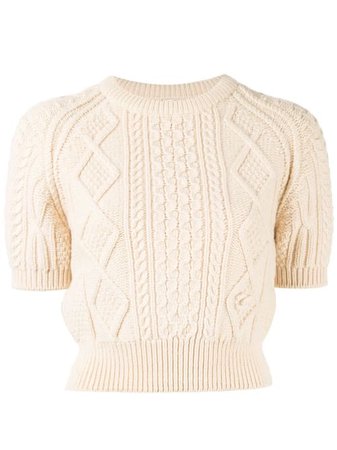 Chanel Pre-Owned Cable Knit Jumper