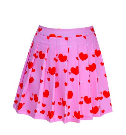 CUPID Pleated Skirt fairy kei pastel colorful sweet | Etsy