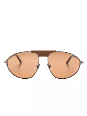 TOM FORD Eyewear pilot-frame Sunglasses - Farfetch