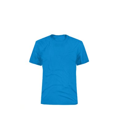 Pacific Blue Plain T-Shirt – LookSharpStore