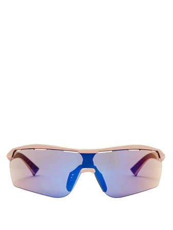 Turbo Wrap rectangle-frame sunglasses | Stella McCartney | MATCHESFASHION.COM FR