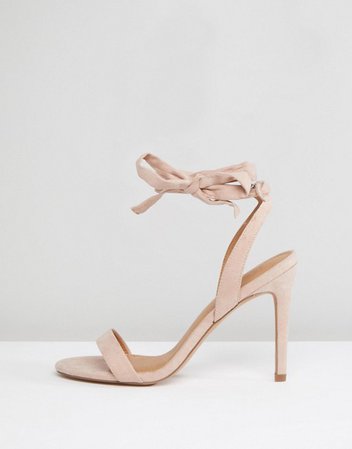 ASOS DESIGN Hatty barely there heeled sandals | ASOS